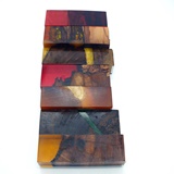 Hybridmaterial Holz stabilisiert + Epoxy